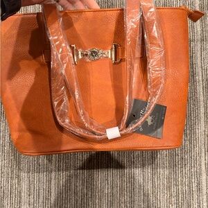 Beverly Hills Polo Club Tan Shoulder Bag